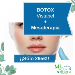PACK Botox Vistabell mesoterapia facial (de Ac. Hialurónico, vitaminas y/o aminoácidos)