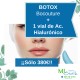 PACK Botox Bocouture + mesoterapia facial (de Ac. Hialurónico, vitaminas y/o aminoácidos)